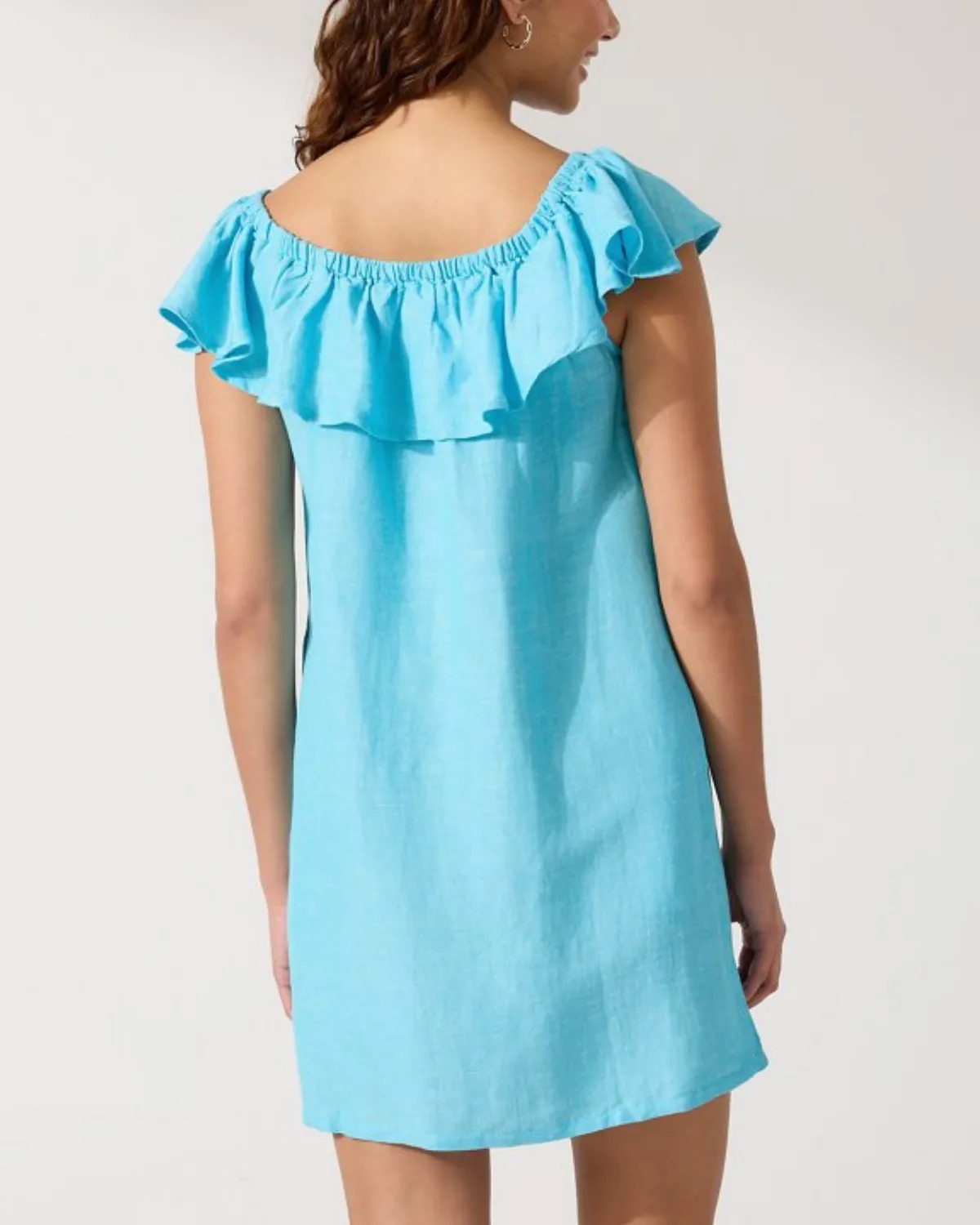 2024 Tommy Bahama Solids Off Shoulder Dress - TSW51030C