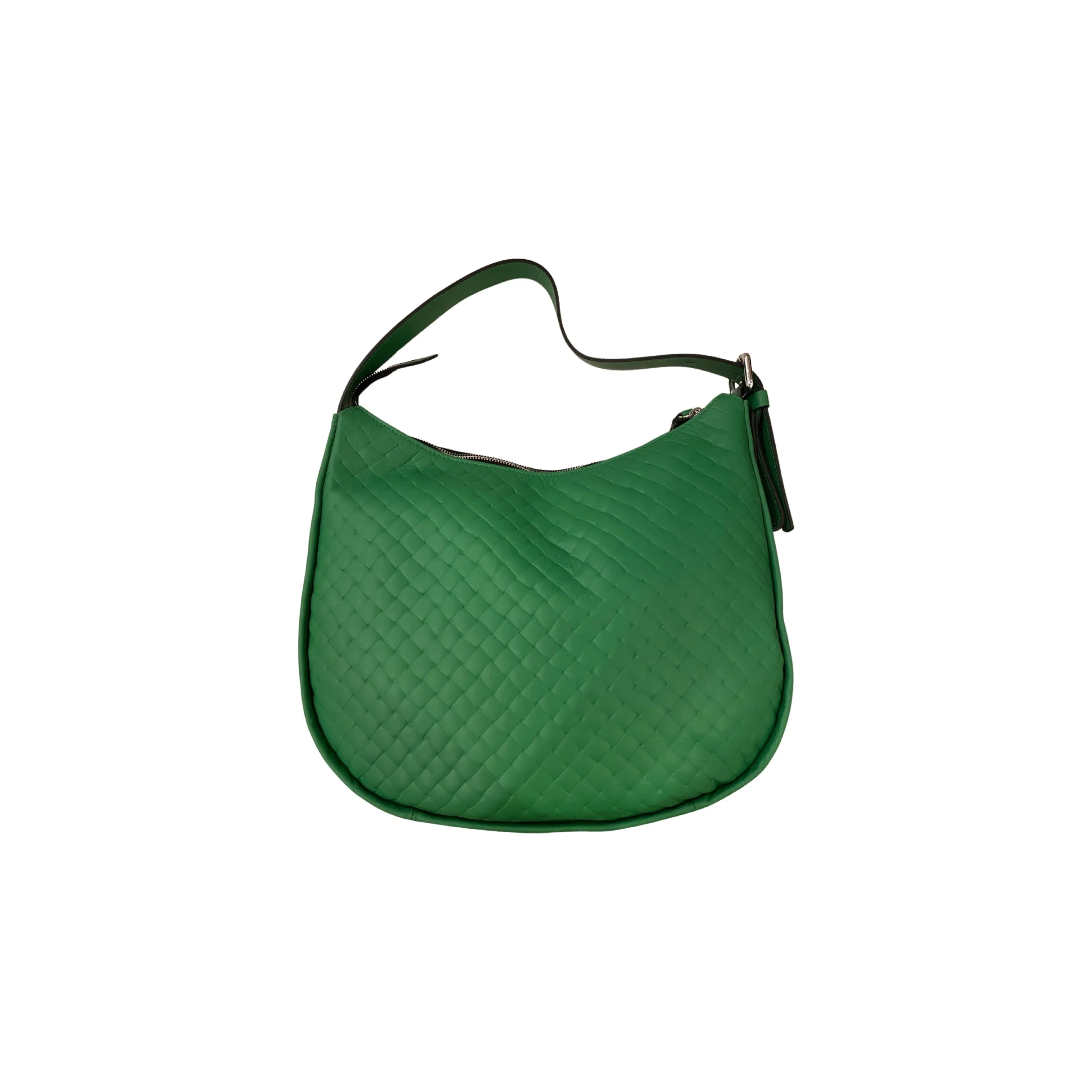 3273732 Green Leather Purse