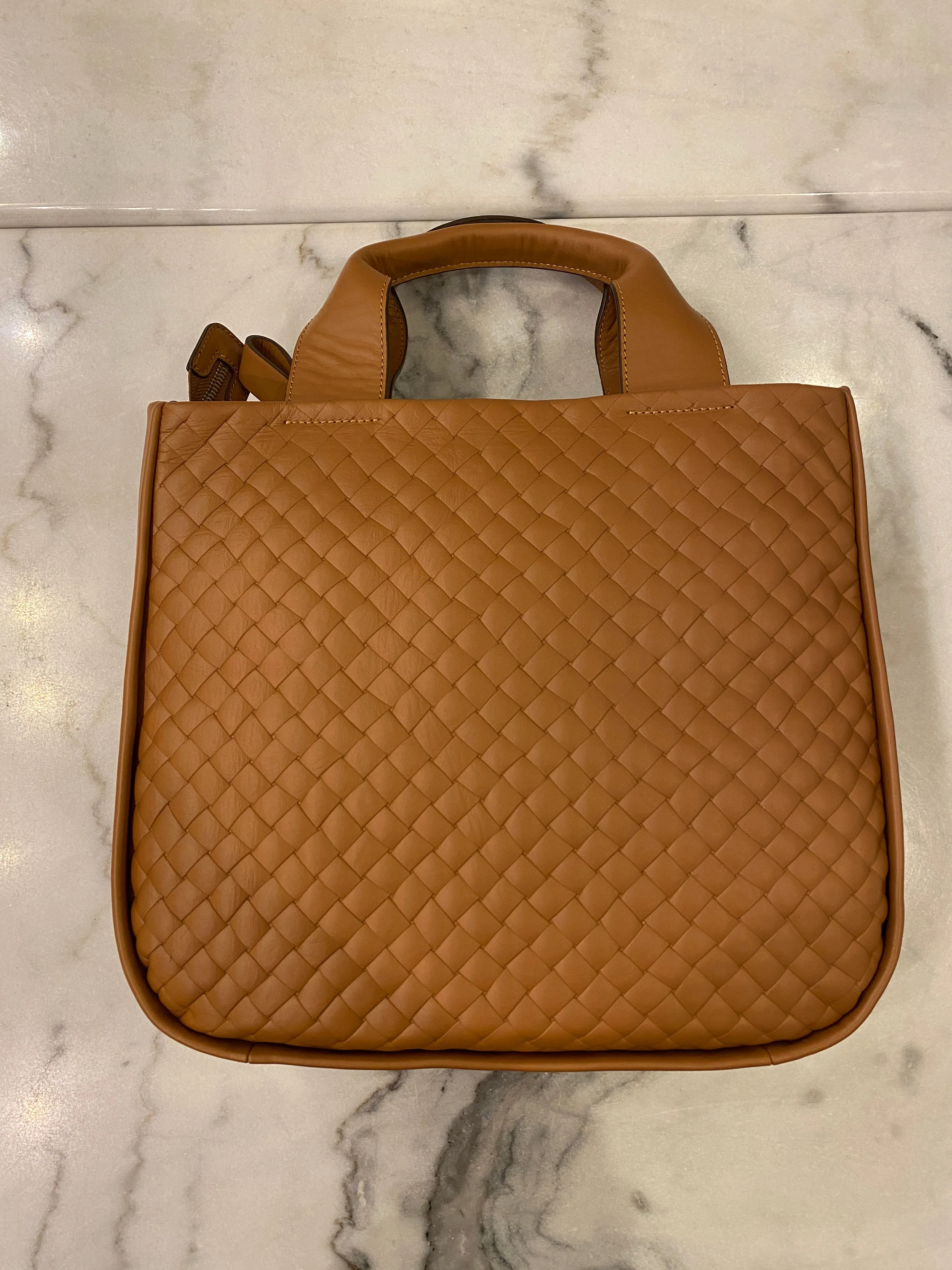 3273733 Tan Leather Purse