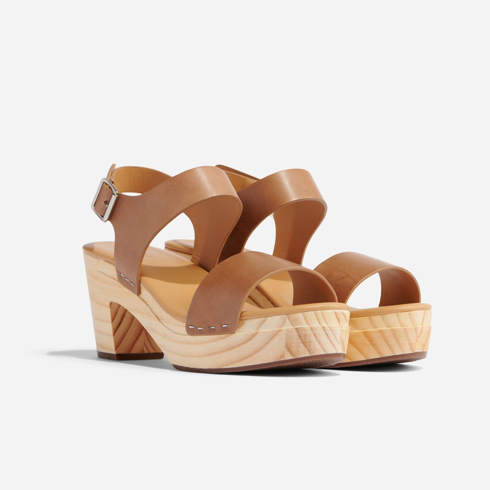 All-Day Open Toe Clog Almond