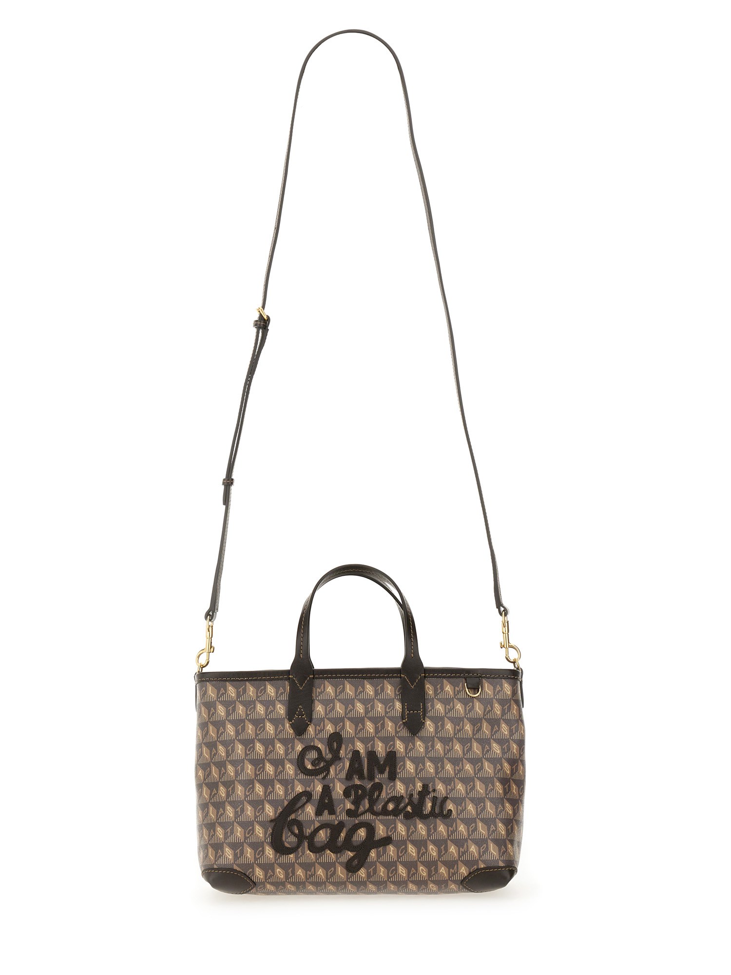 ANYA HINDMARCH    I AM A PLASTIC BAG TOTE BAG XS