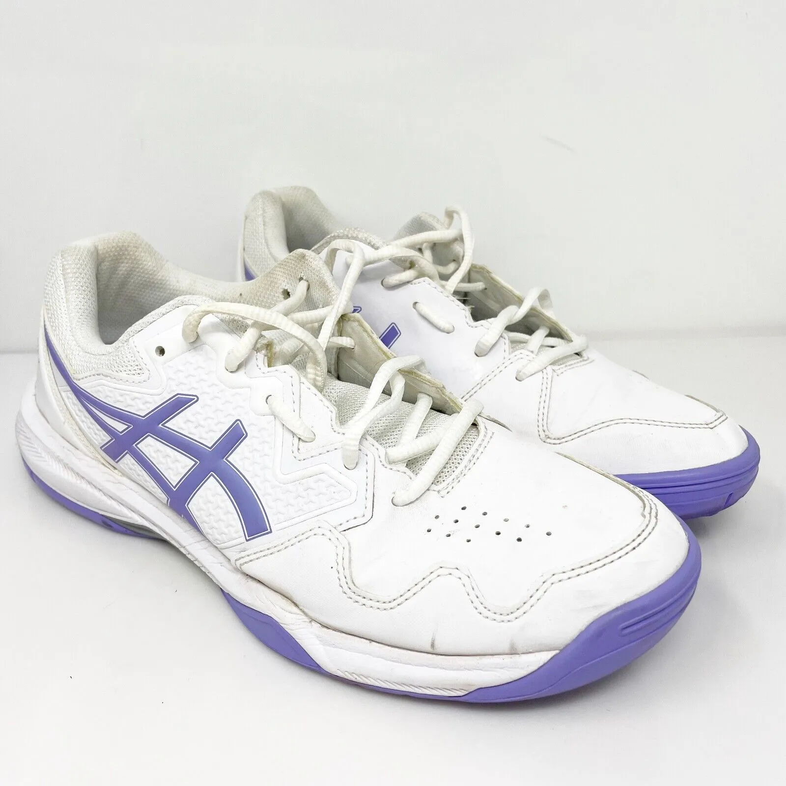 Asics Womens Gel Dedicate 7 1042A167 Blue Casual Shoes Sneakers Size 10