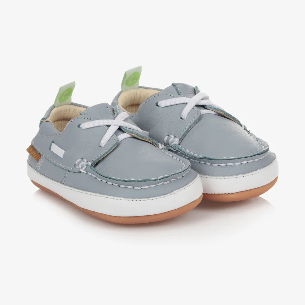 Baby Boys Blue Boat Shoes