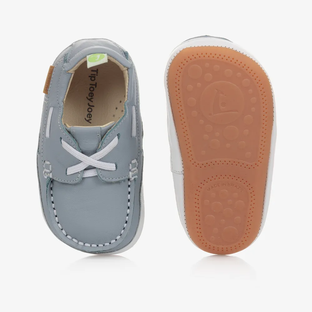 Baby Boys Blue Boat Shoes