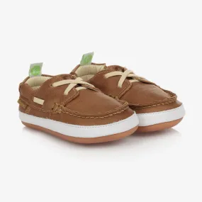 Baby Boys Brown Boat Shoes