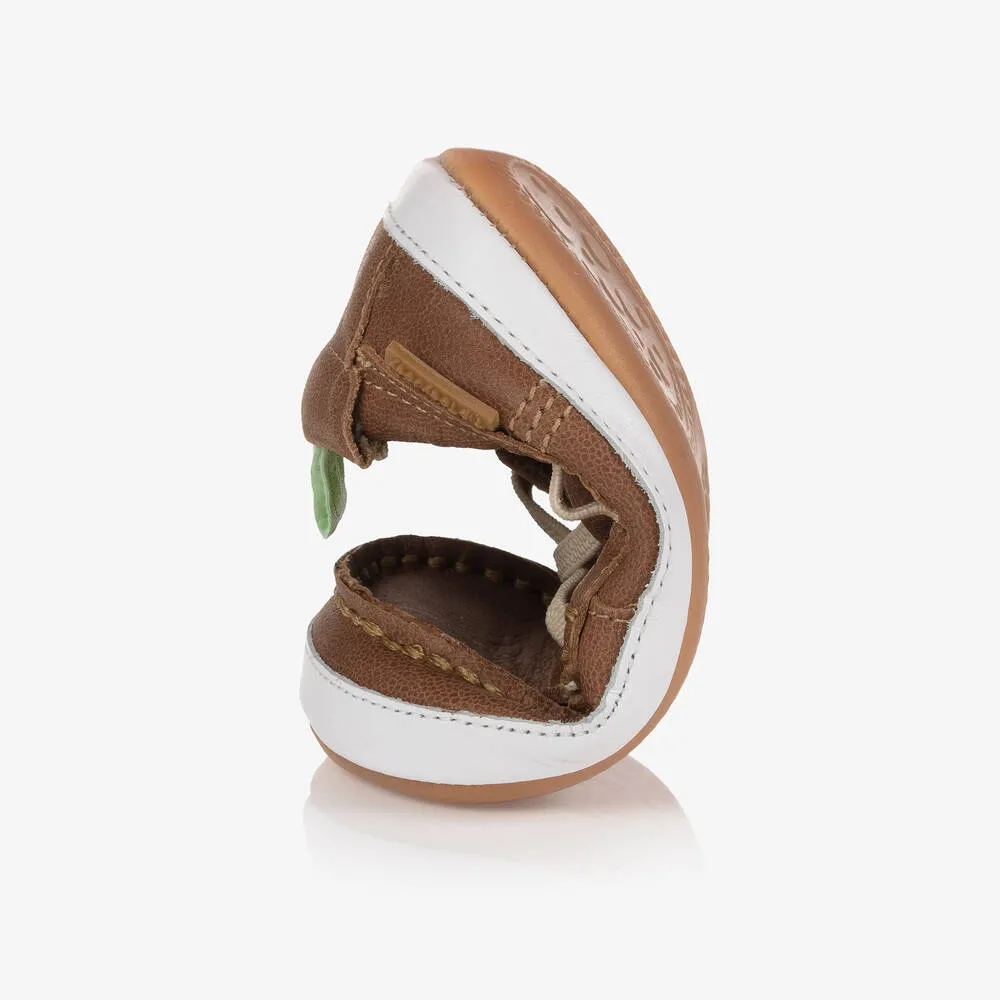 Baby Boys Brown Boat Shoes