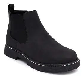 Big Girls Caroline Pull-On Round Toe Chelsea Boots