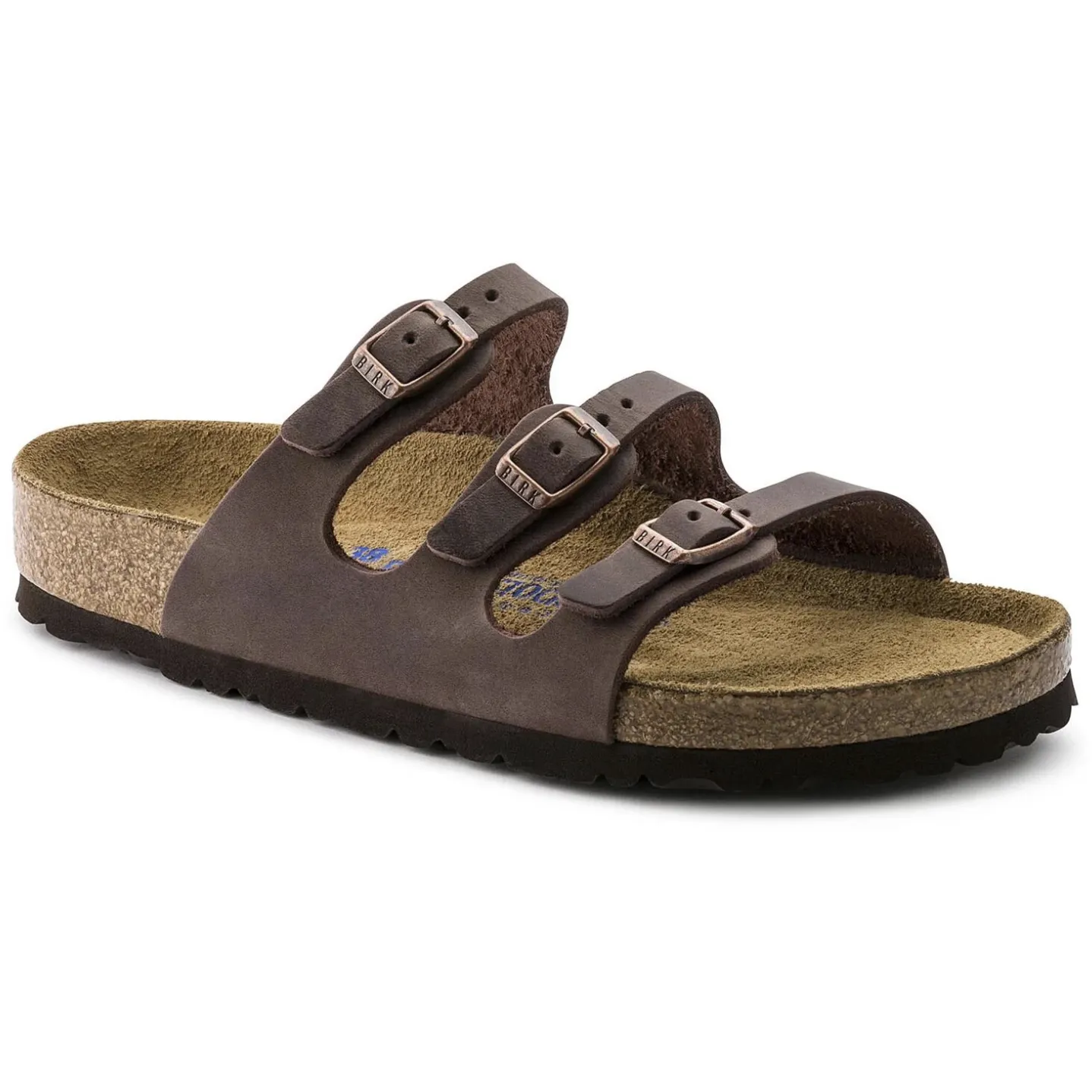 Birkenstock Flordia Oiled Leather SFB Sandal in Habana