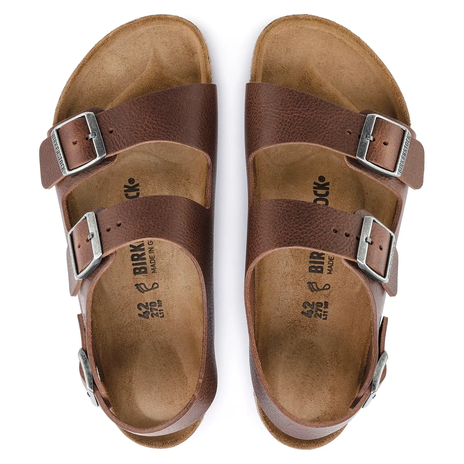 Birkenstock Milano - Classic Footbed Vintage Leather