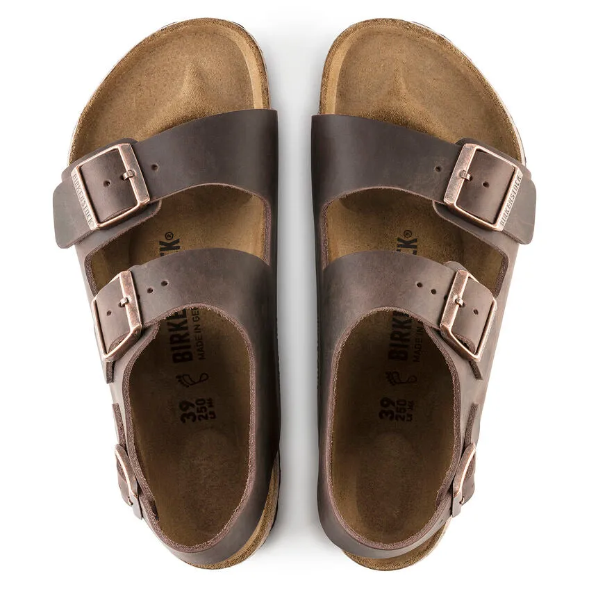 Birkenstock Milano (Unisex) - Habana Oiled Leather