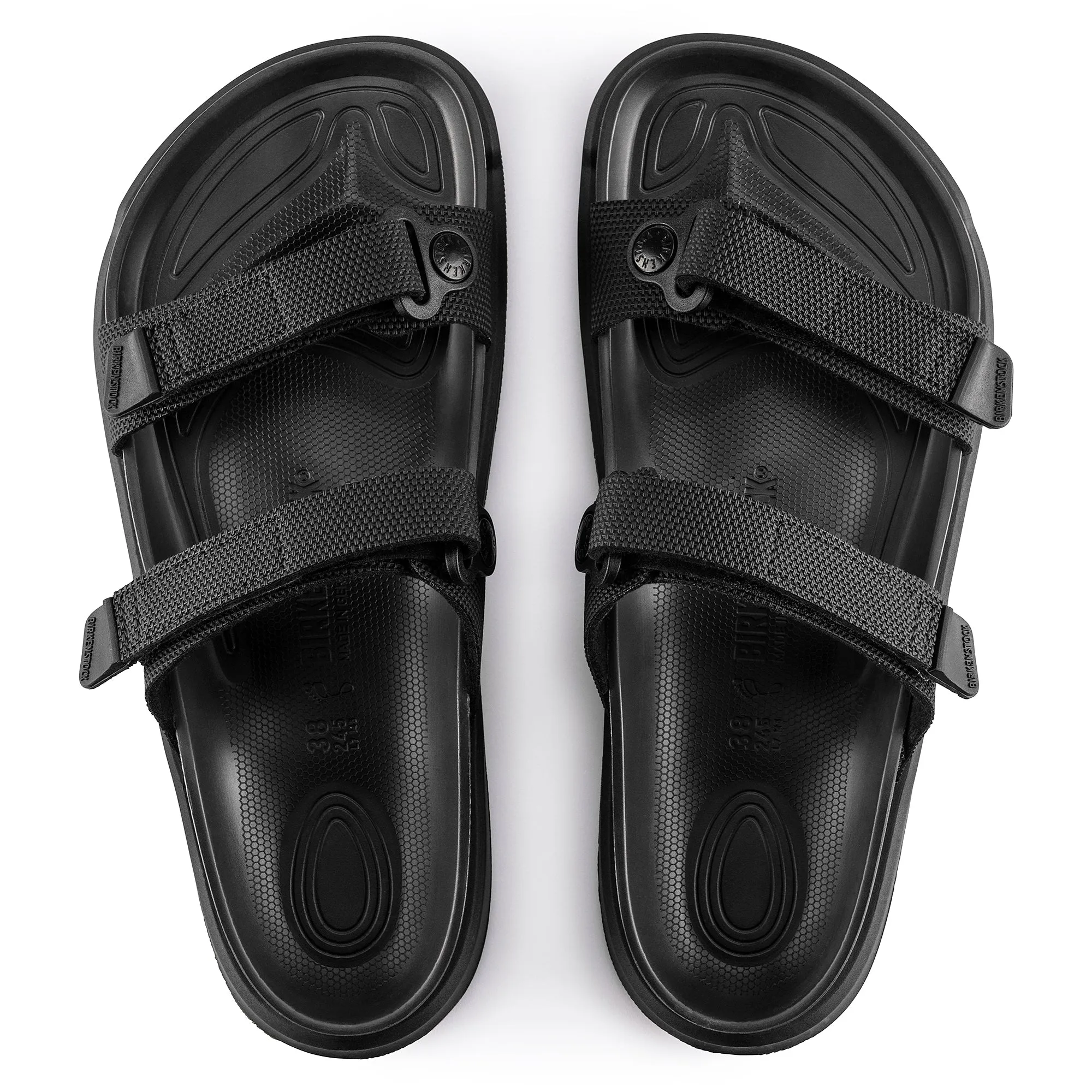 Birkenstock Sahara Birko-Flor Sandal in Futura Black