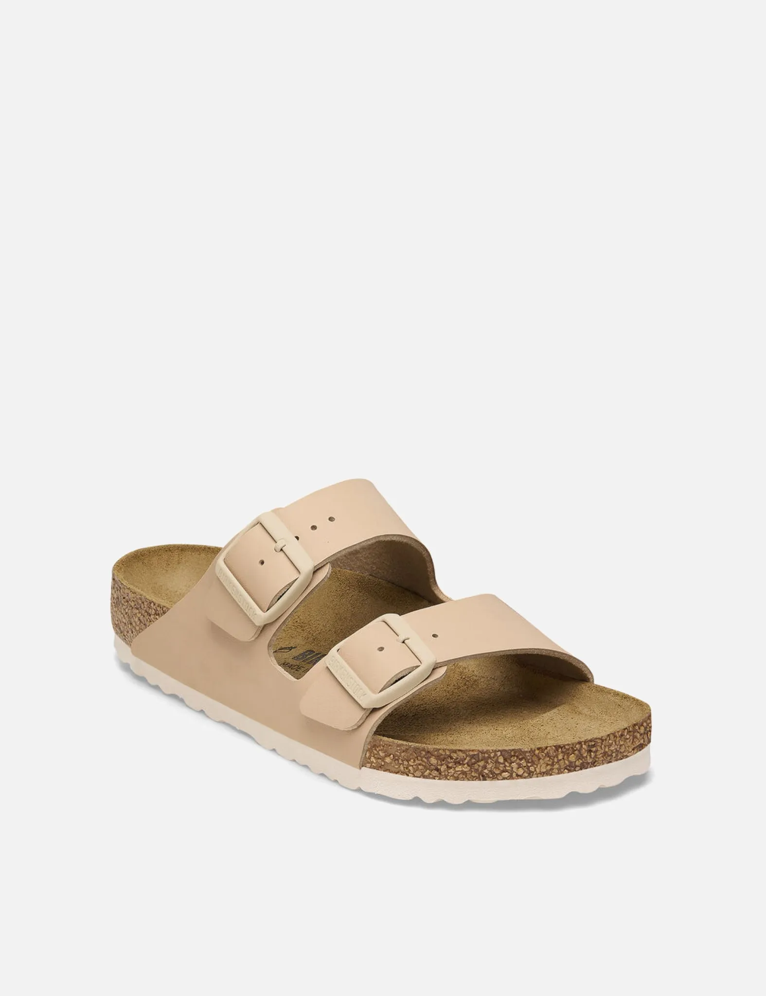 Birkenstock Women's Arizona Sandals Birko-flor (Narrow) - New Beige