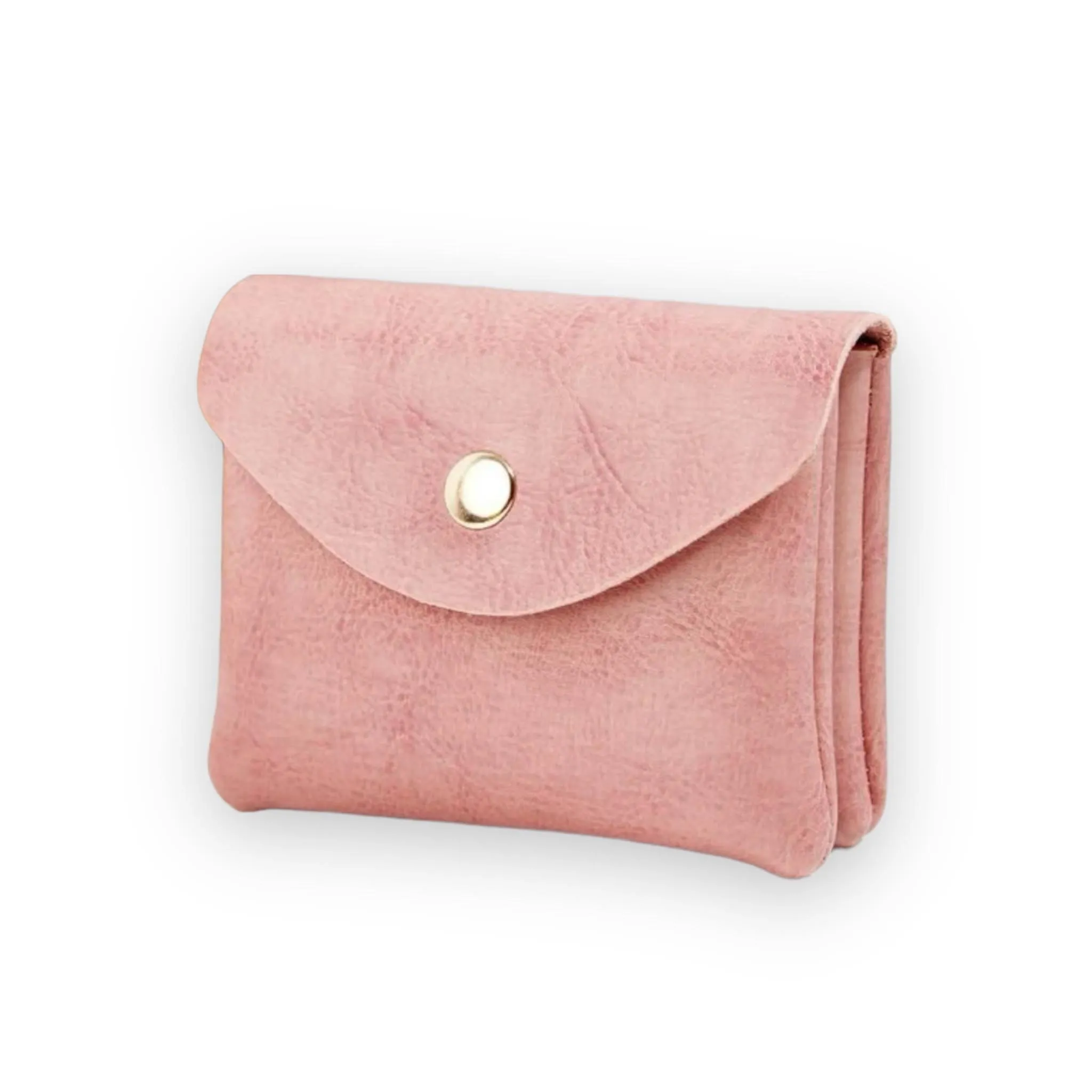 BOLSO Snap Button Flap Coin Purse