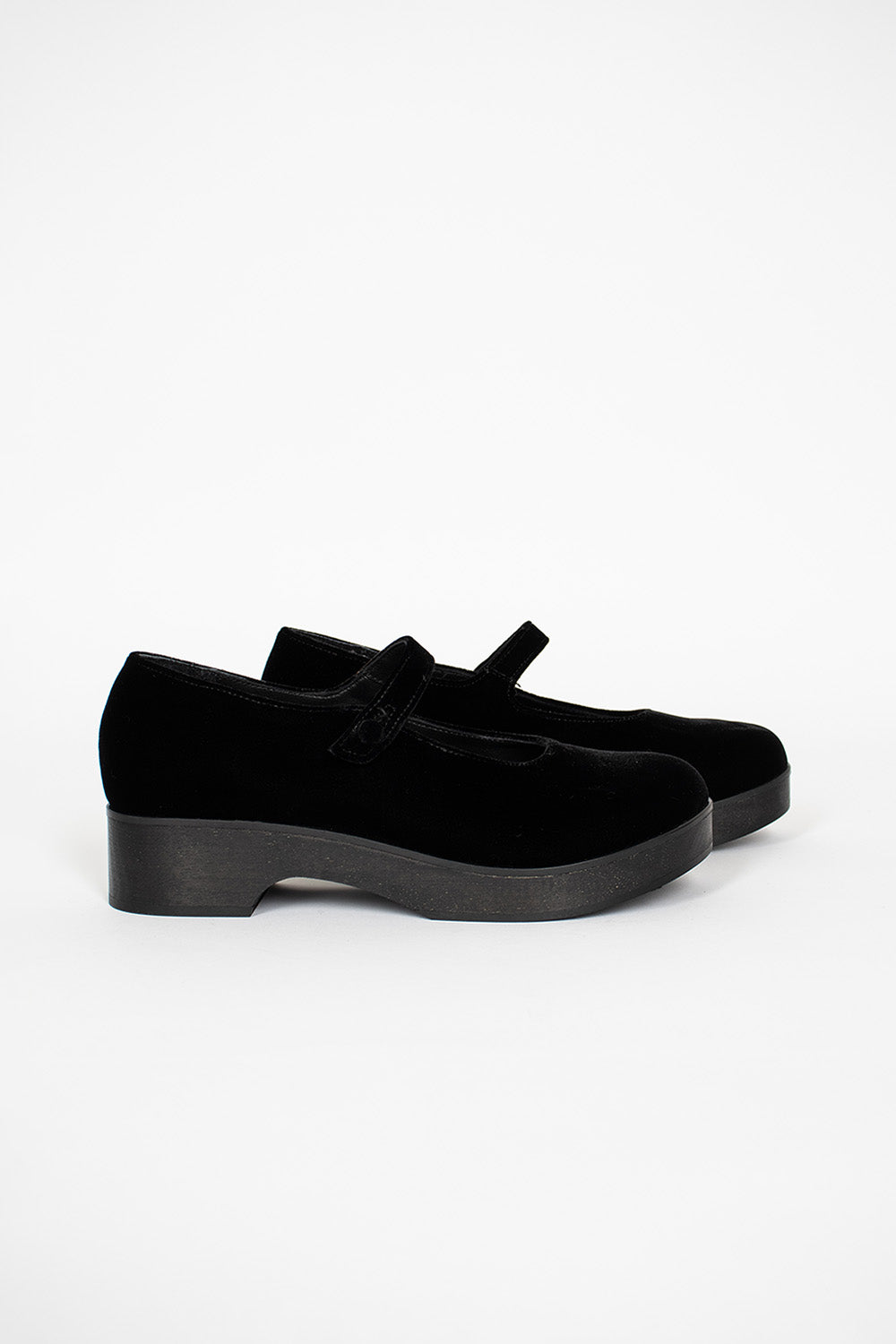 Button Ballerina Clog Black