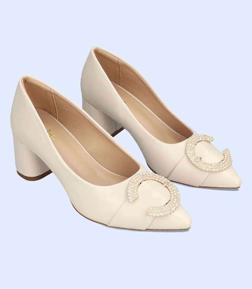 BW8618-OFF WHITE-Women Casual Court Shoes