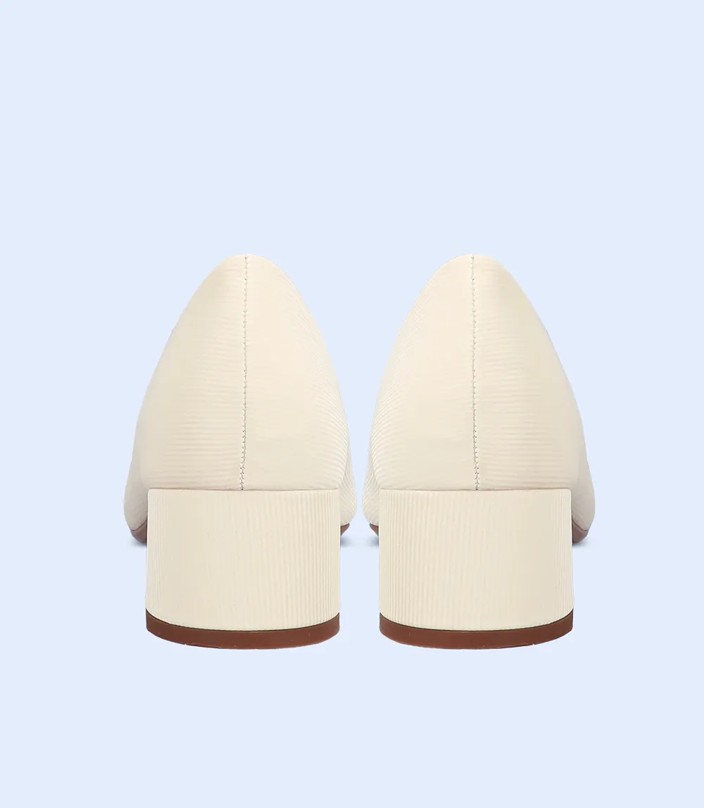 BW8618-OFF WHITE-Women Casual Court Shoes