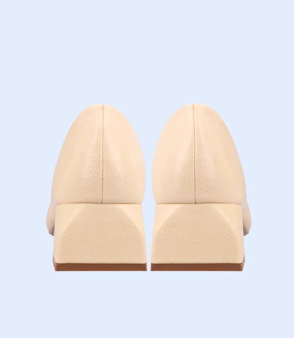 BW8631-BEIGE-Women Casual Court Shoes