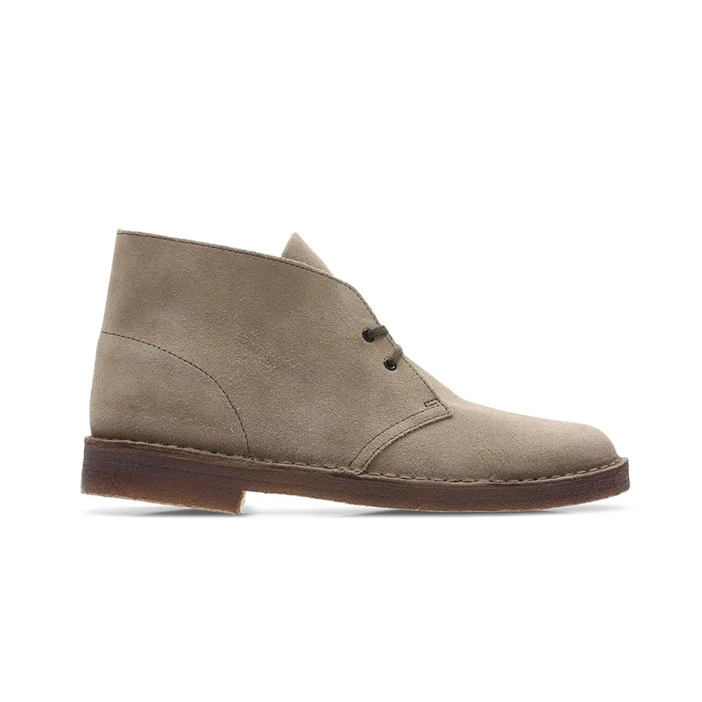 Clarks Desert Boot Wolf Suede