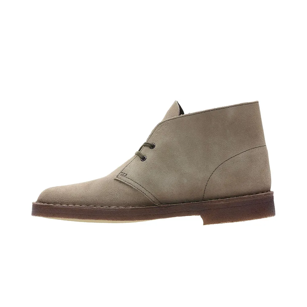 Clarks Desert Boot Wolf Suede