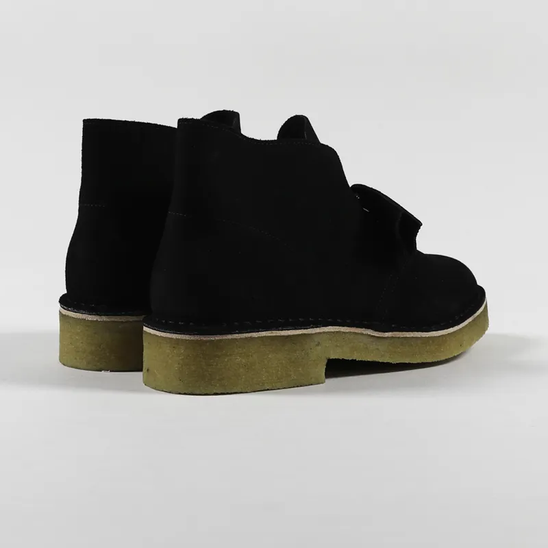 Clarks Originals Desert Boot 221 Black Suede