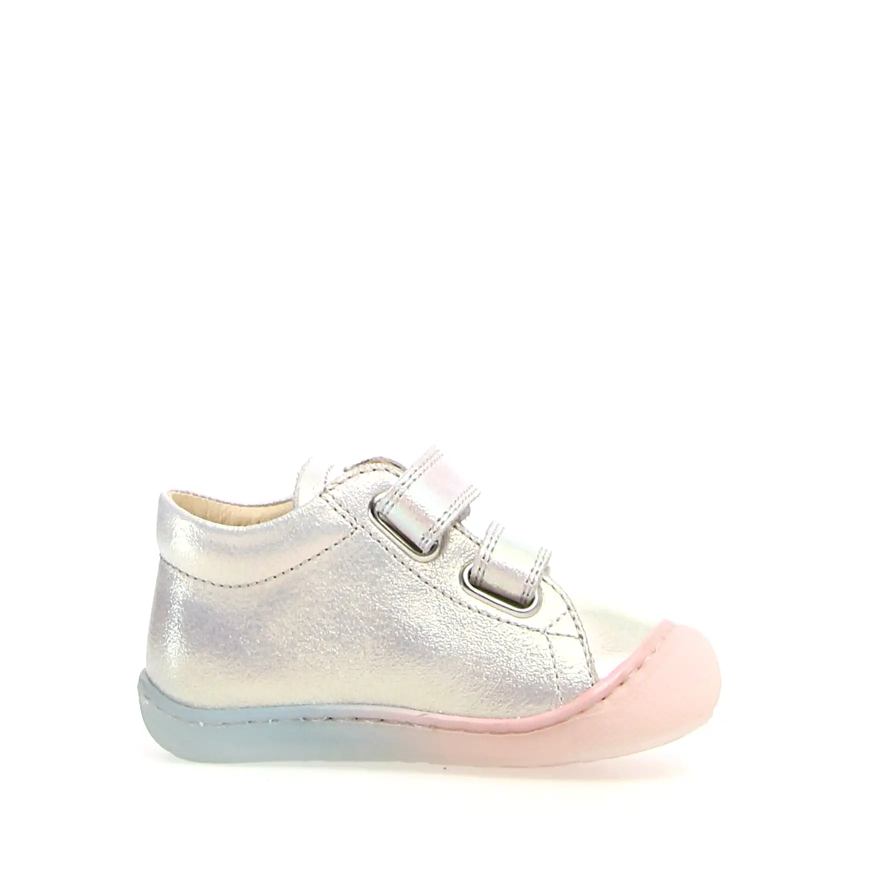 Cocoon VL - White Holographic Leather||Cocoon VL - Cuir blanc holographique