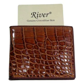 Cognac Crocodile Wallet