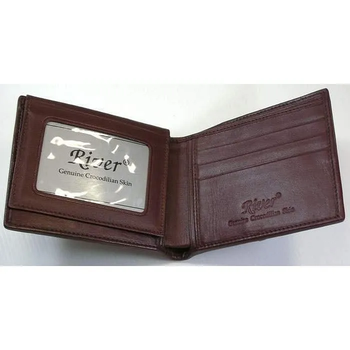 Cognac Crocodile Wallet