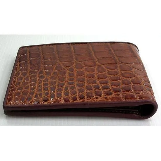 Cognac Crocodile Wallet