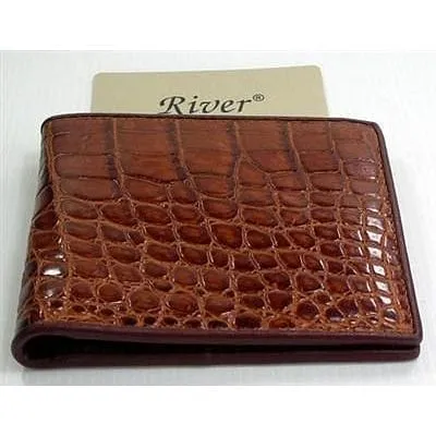 Cognac Crocodile Wallet