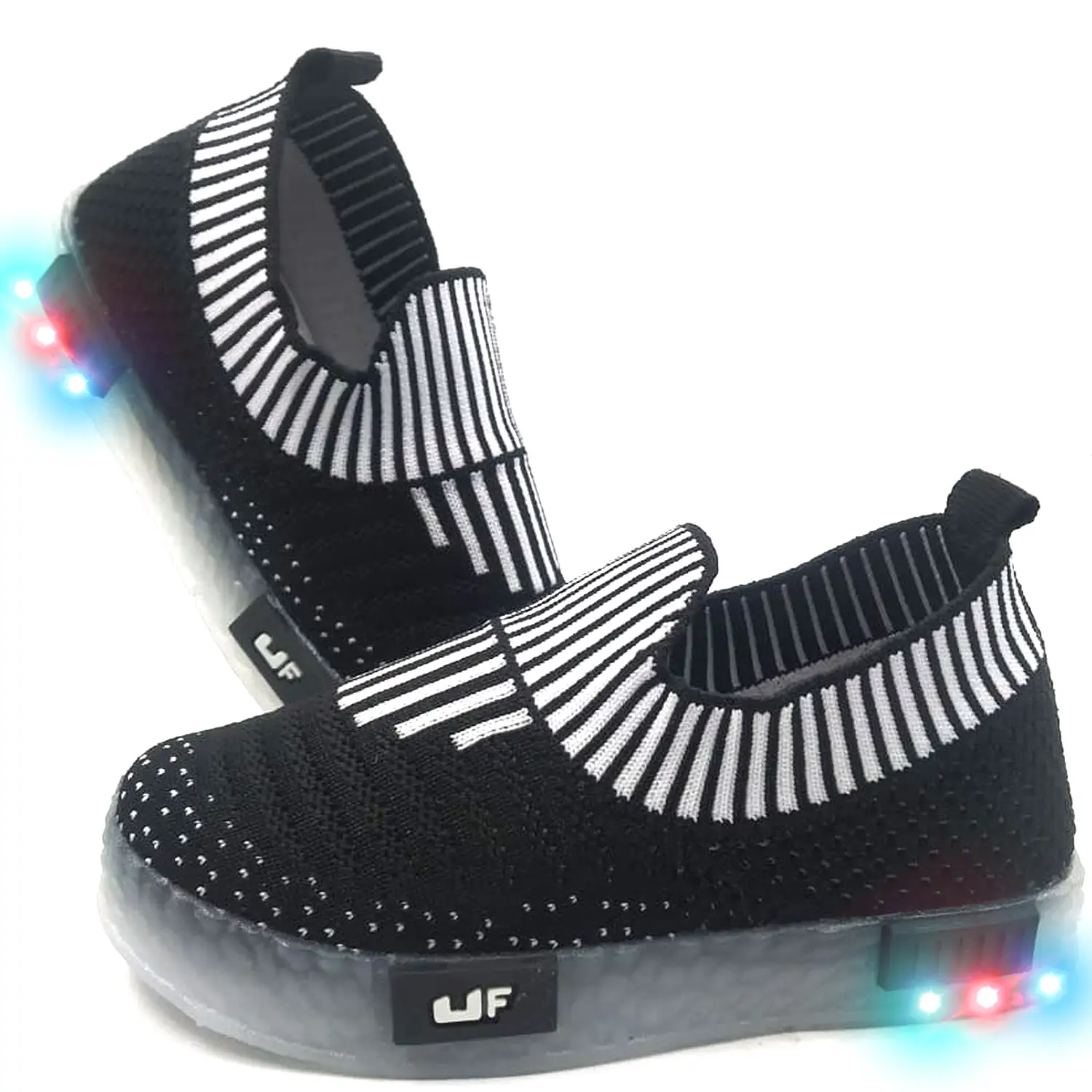 Combo of Slip-On Sports LED Shoes