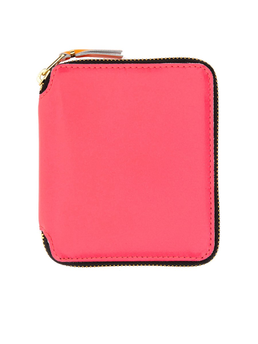 COMME DES GARCONS WALLET    SUPER FLUO LEATHER WALLET