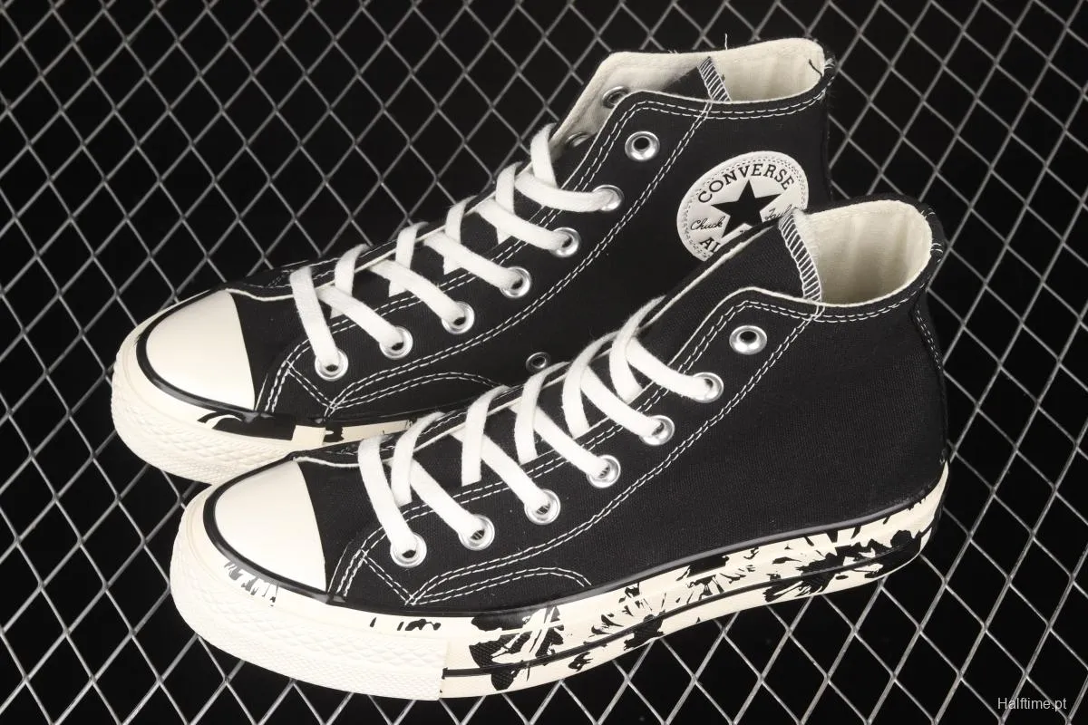 Converse Chuck 70s Converse ink style high-top casual board shoes 571387C