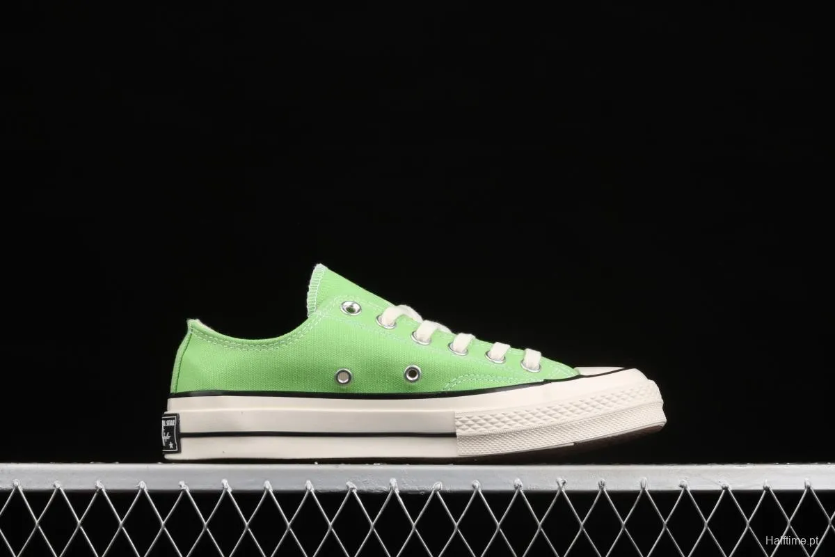 Converse Chuck 70s spring new color lemon green color low-top casual board shoes 171956C