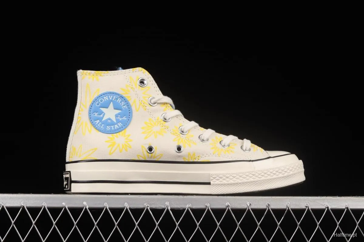 Converse ChuNIKE Taylor spring 2022 new earth graffiti hit high-top casual board shoes 172863C