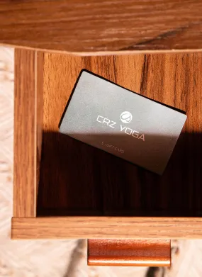 CRZ YOGA E-GIFT CARD