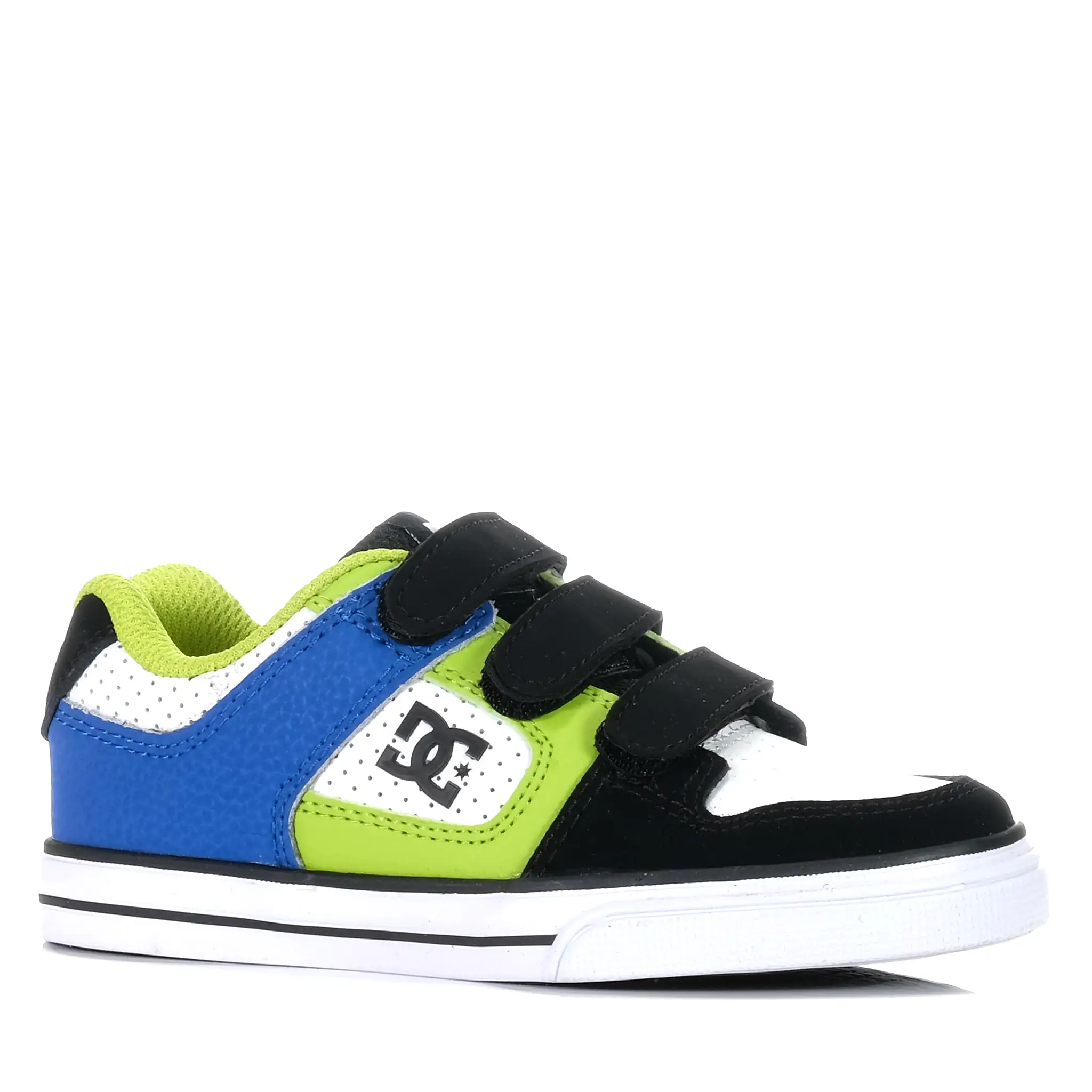 DC Pure Velcro Black/Blue