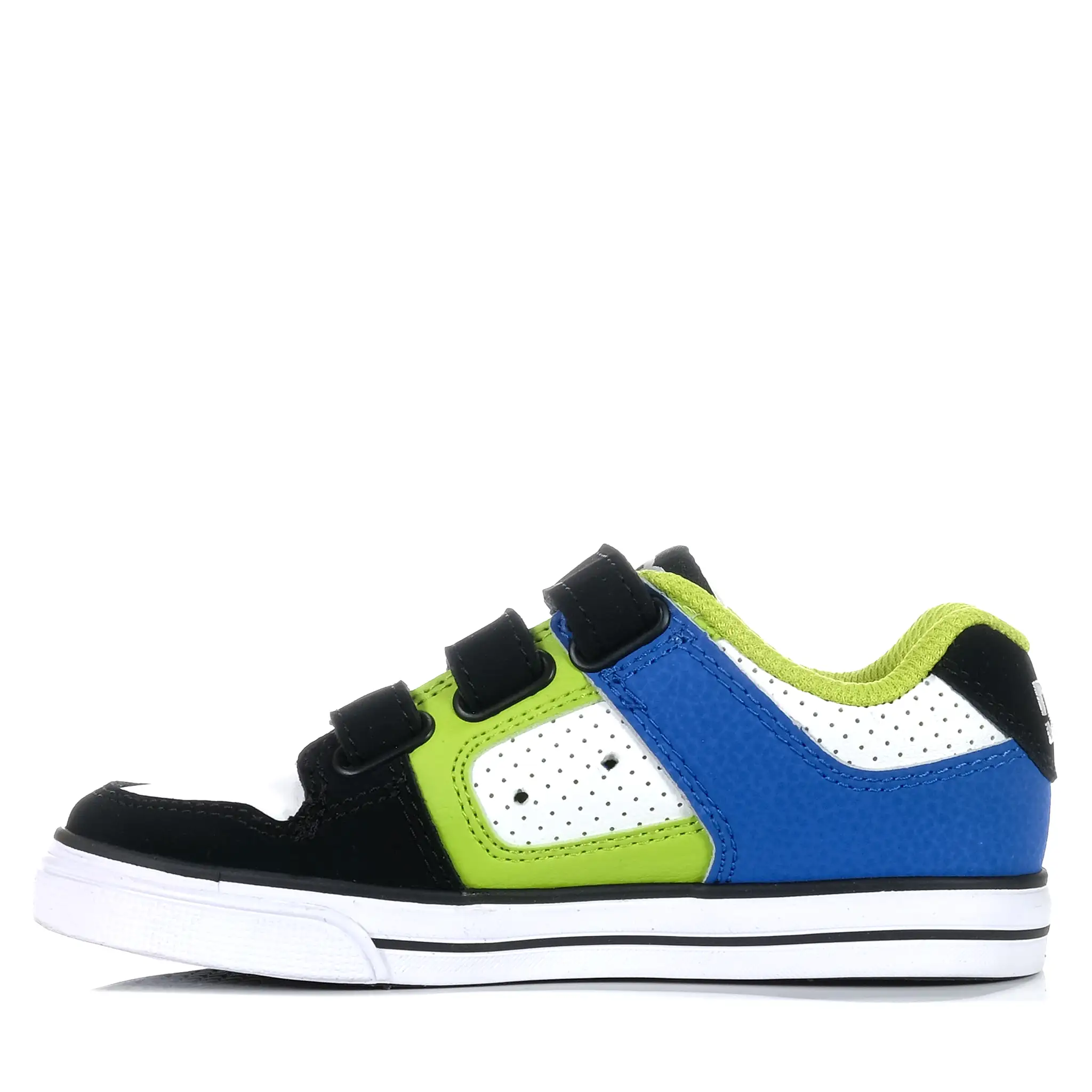 DC Pure Velcro Black/Blue