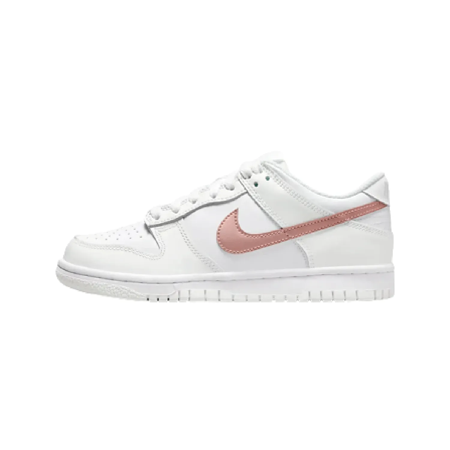 Dunk Low Older Kids' Shoes - White