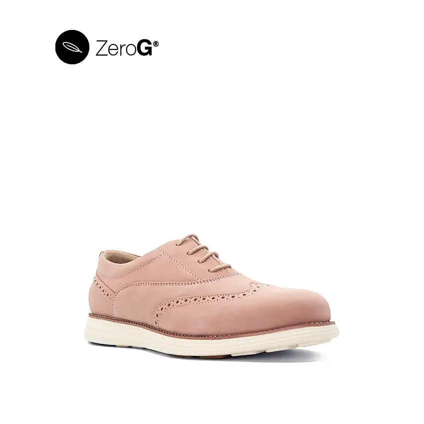 Farah Lace Up WT Women's Shoes -  Dusty Pink Nubuck