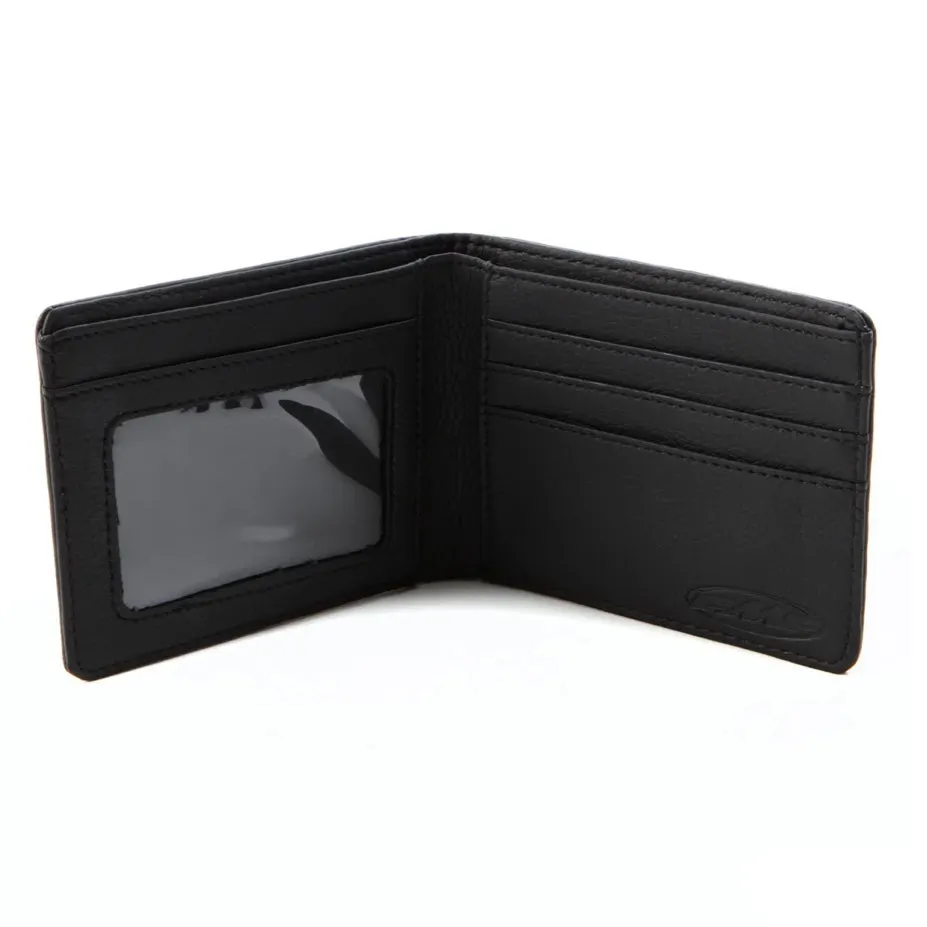 FMF Debossed Wallet- Black