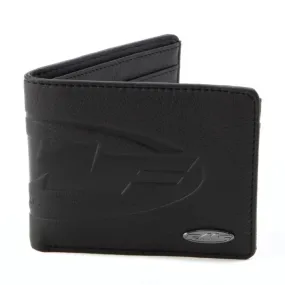 FMF Debossed Wallet- Black