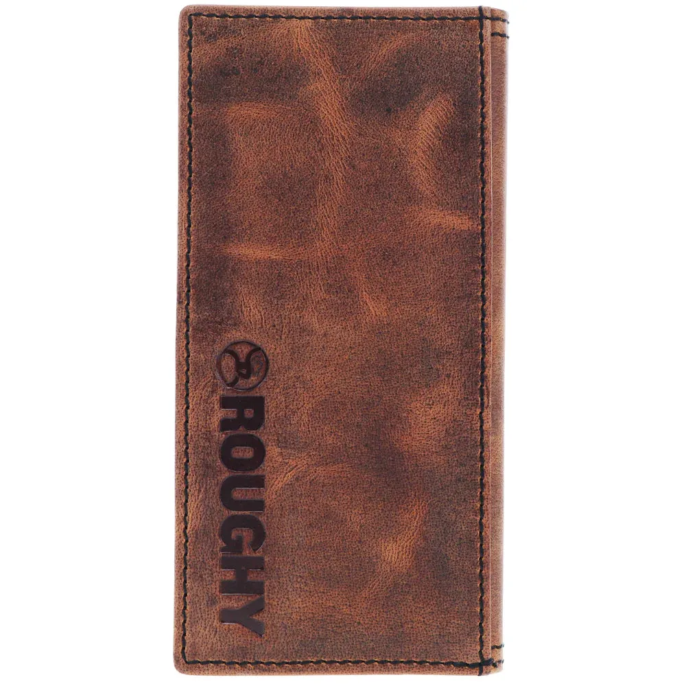 HOOEY HAWK RODEO WALLET BROWN W/ NAVAJO SERAPE PRINT