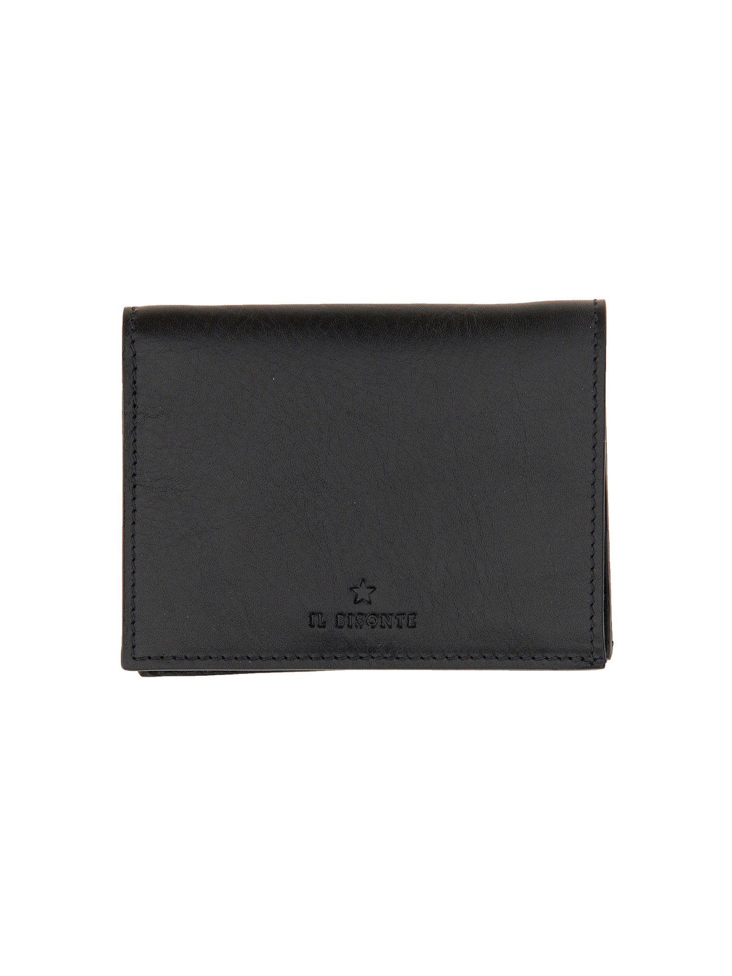 IL BISONTE    COWHIDE LEATHER SMALL WALLET