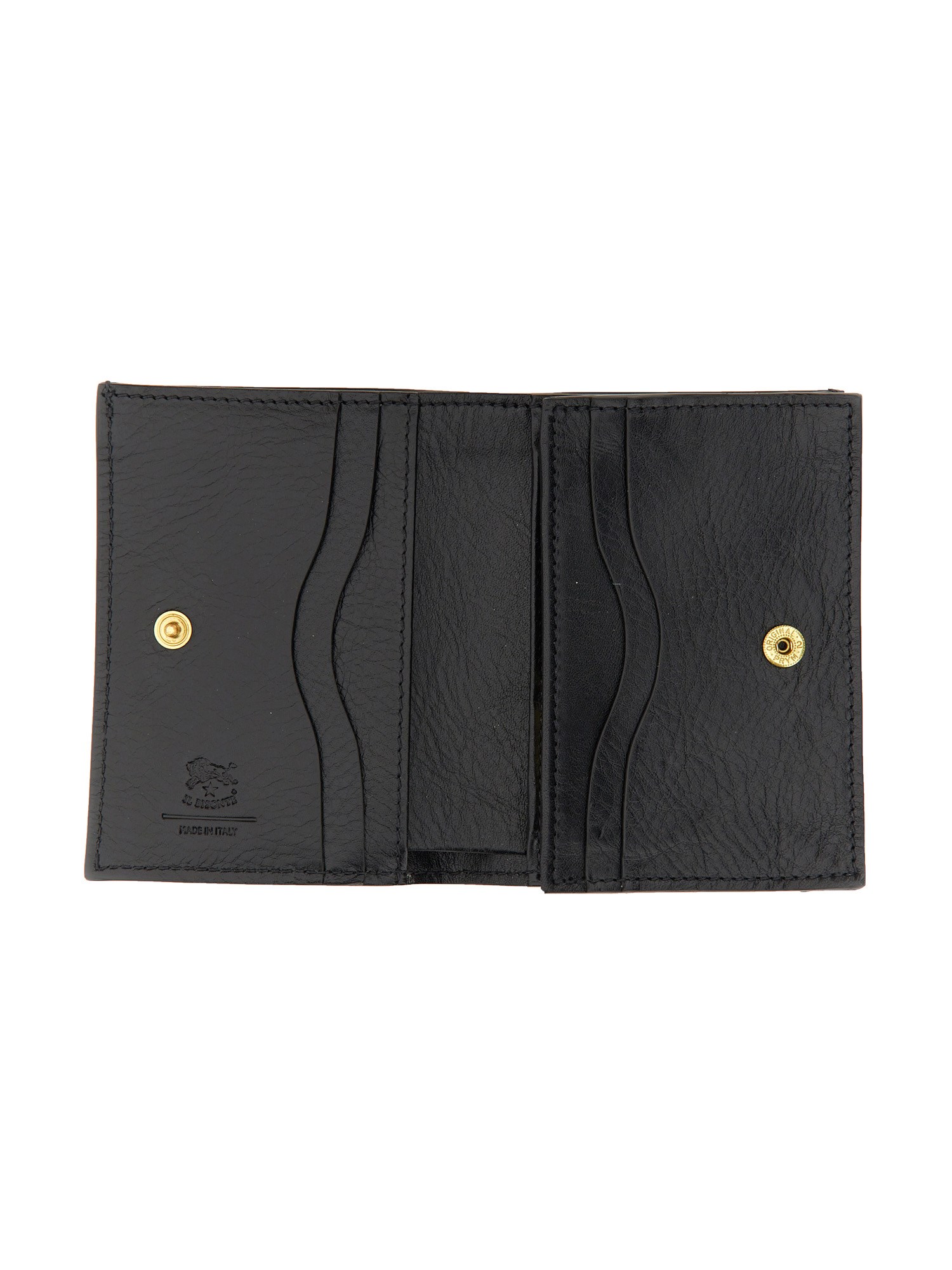 IL BISONTE    COWHIDE LEATHER SMALL WALLET