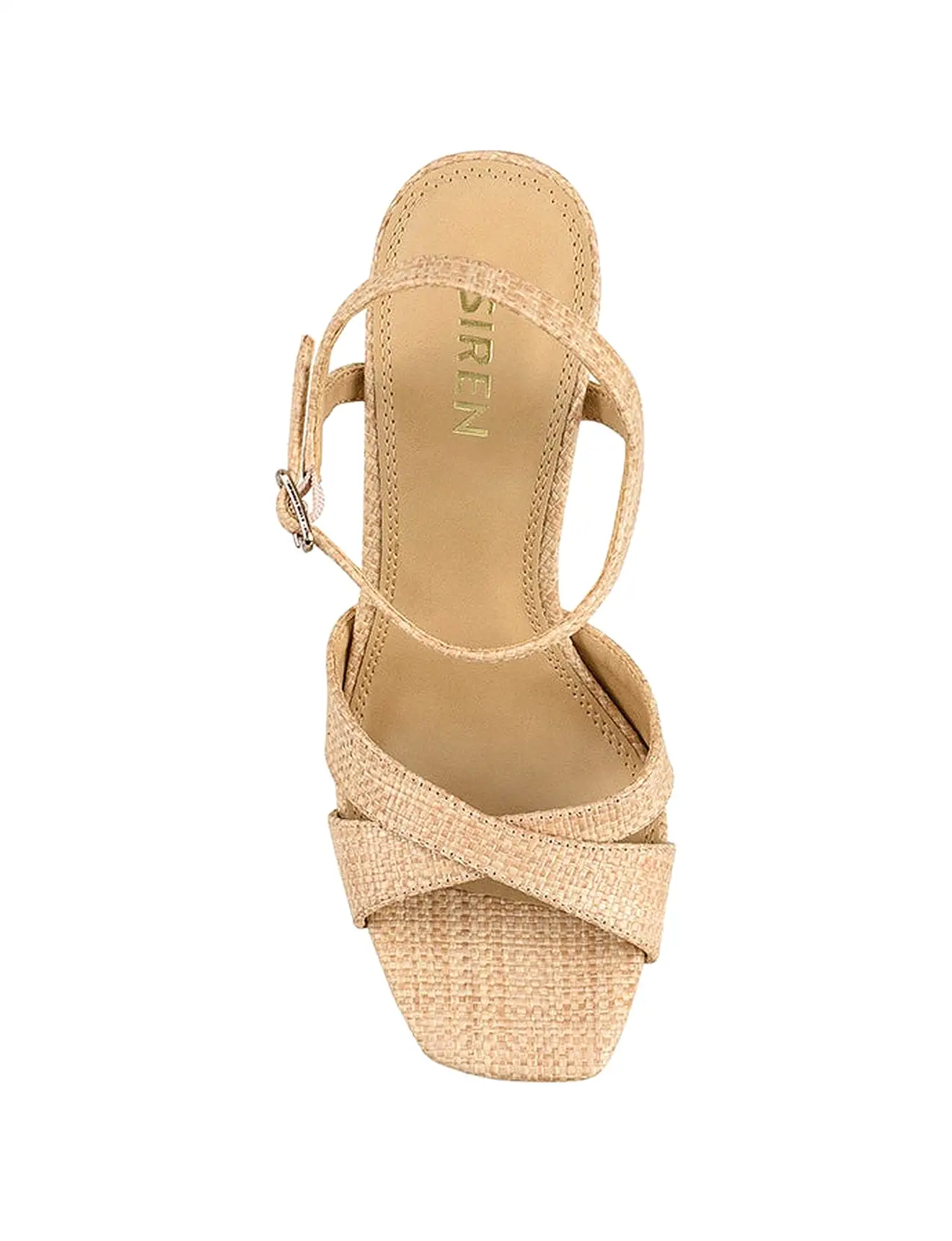 Jamie Platform Sandals - Natural Raffia