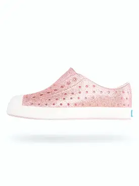 Jefferson Bling Milk Pink Bling/Shell White Shoes (Little Kids)