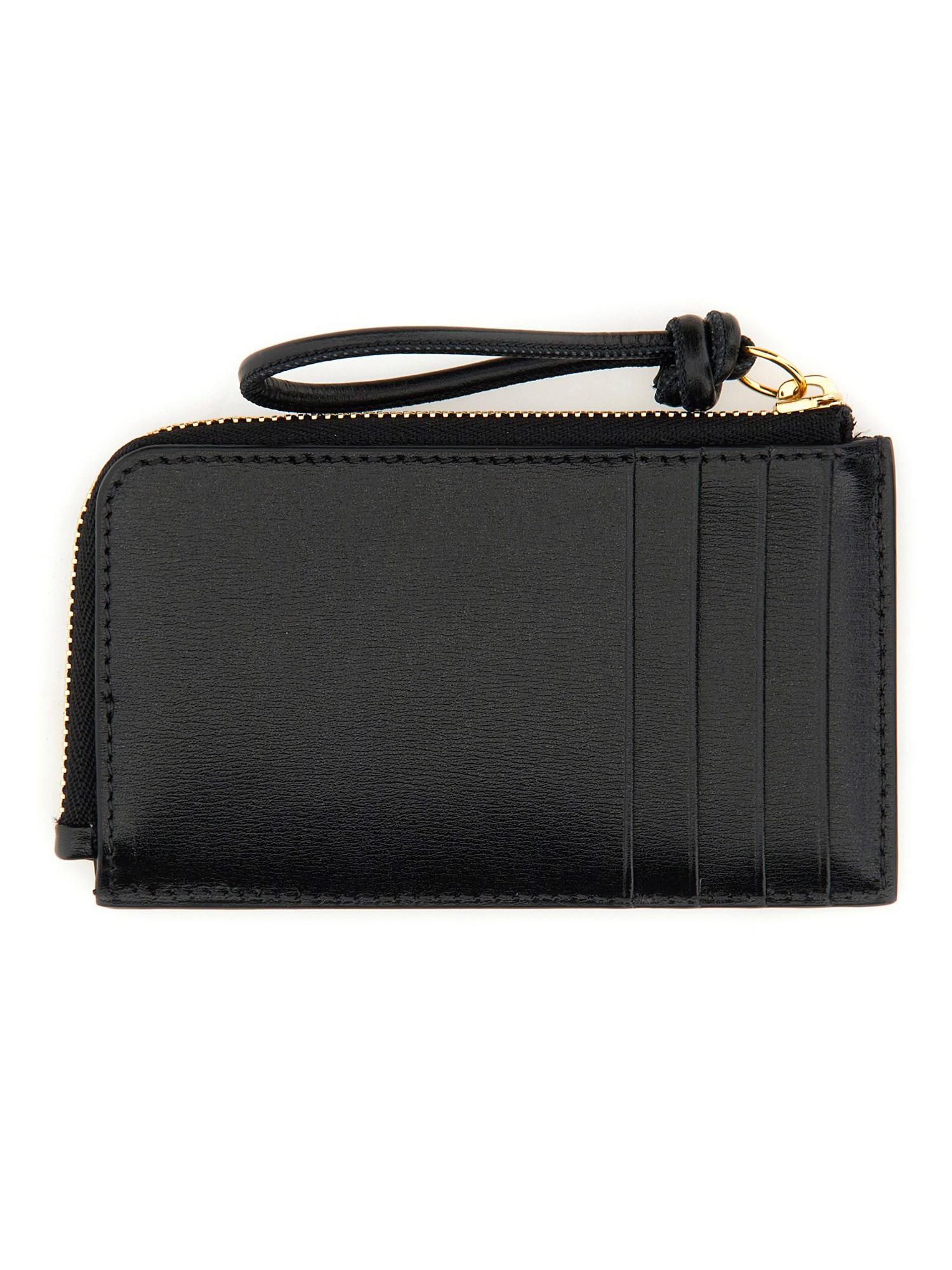 JIL SANDER    LEATHER ENVELOPE COIN PURSE