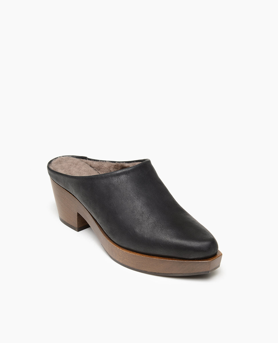 Kera Shearling Clog