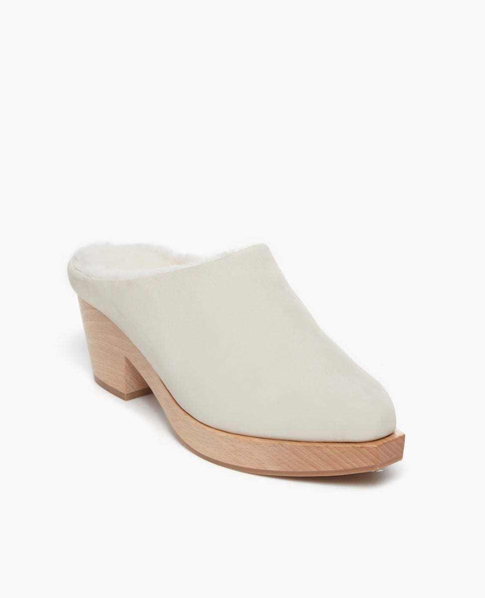 Kera Shearling Clog