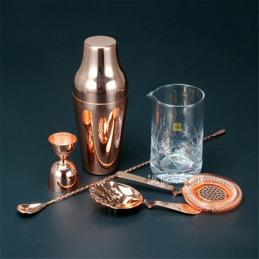 LUXURY HANDMADE BARTENDING KIT COCKTAIL SHAKER SET - KITCHEN TOOL